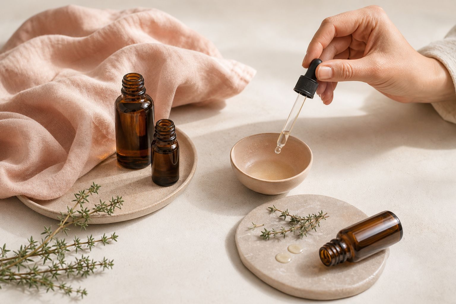 Huile essentielle de thym : laquelle utiliser selon le besoin
