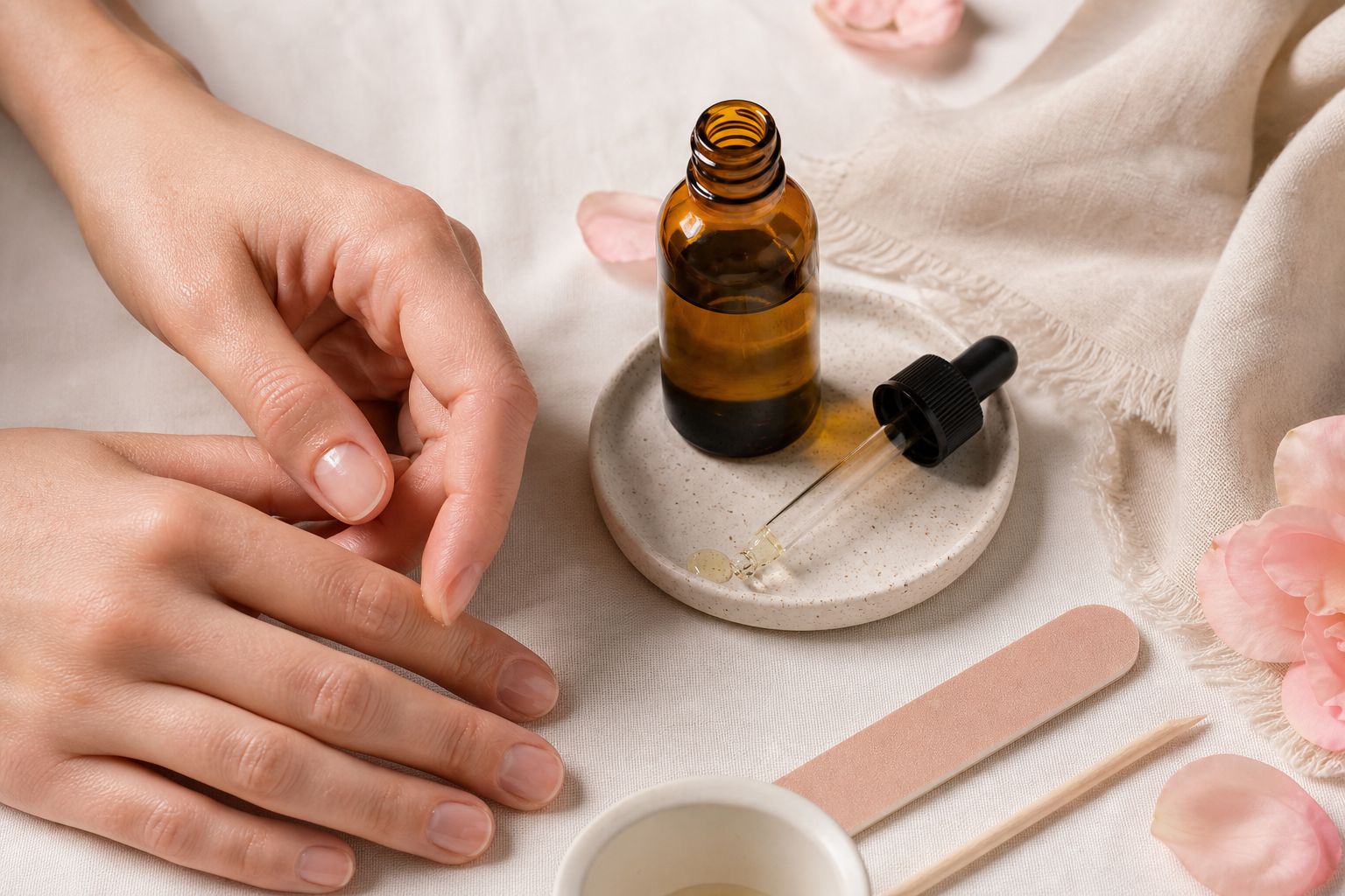 Huile de ricin pour les ongles : le rituel qui fait pousser