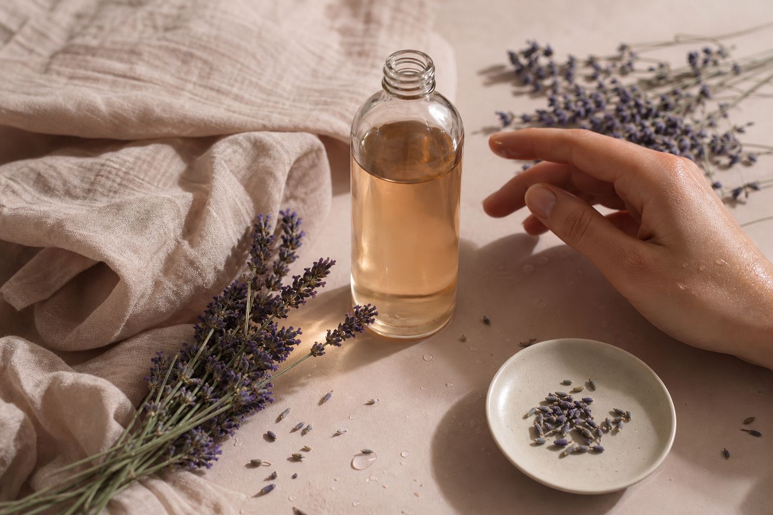 Hydrolat de lavande : la polyvalence beauté qui surprend