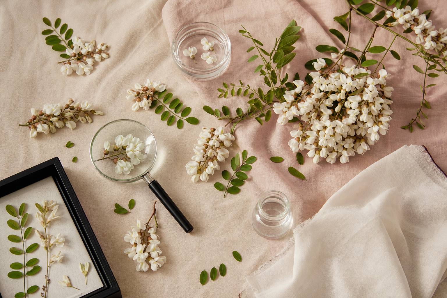 Fleur d’acacia : reconnaître, cueillir et utiliser cette beauté printanière, Comment reconnaître la fleur d’acacia