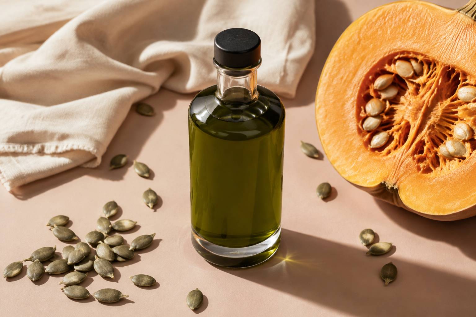 Les bienfaits de l&rsquo;huile de pépins de courge pour la santé et la beauté