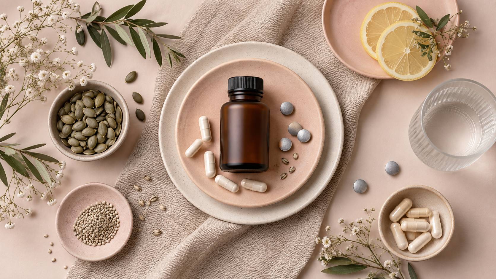 Illustration éditoriale du sujet : Les bienfaits d’une cure de zinc pour renforcer votre santé
