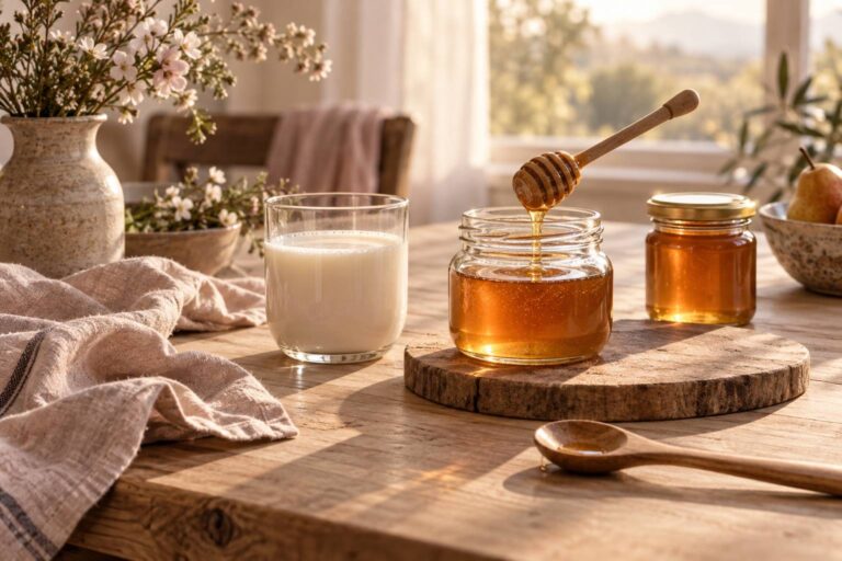 Les bienfaits du lait au miel pour une santé naturelle